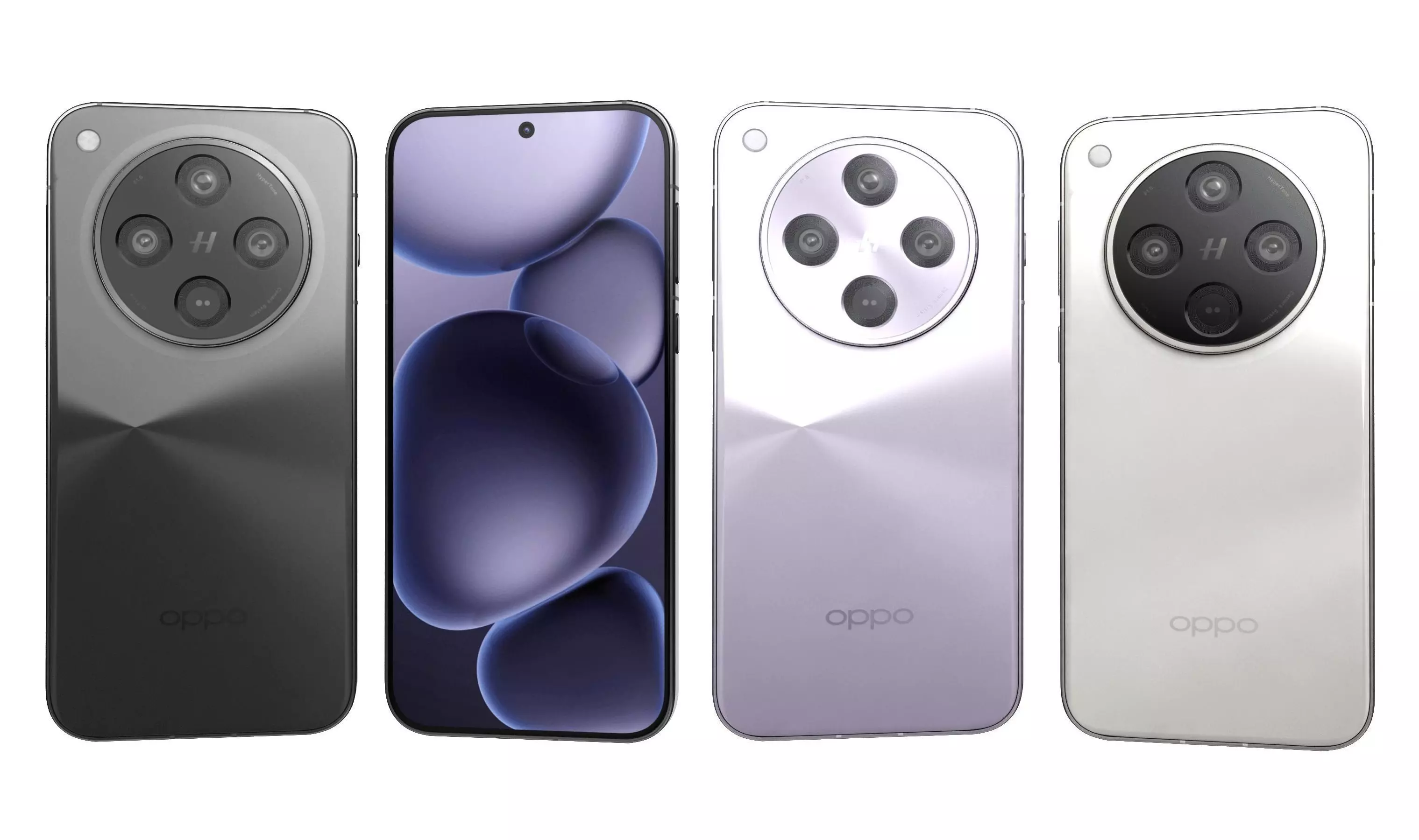 OPPO Find X8s Plus All Colors High Poly 3D model