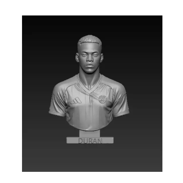 John Duran Fenerbahce Formali Futbolcu Bust Modeli 3D print model