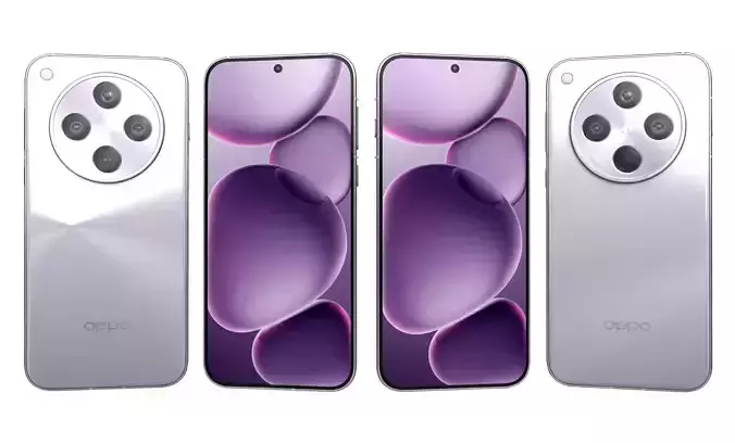 OPPO Find X8s Plus Hyacinth Purple High Poly