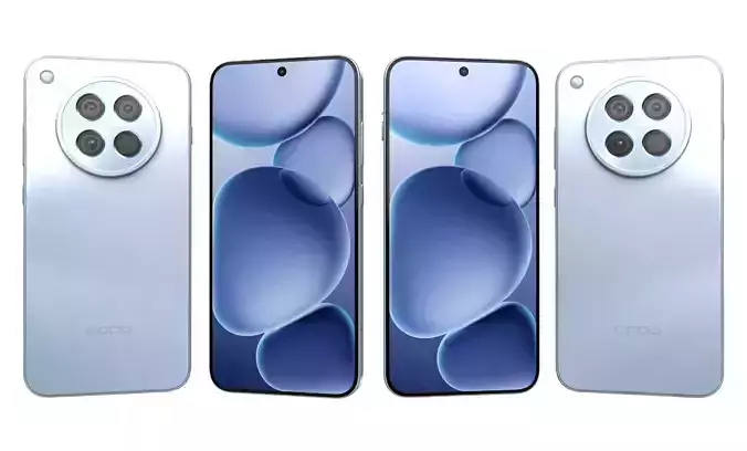 OPPO Find X8s Island Blue High Poly