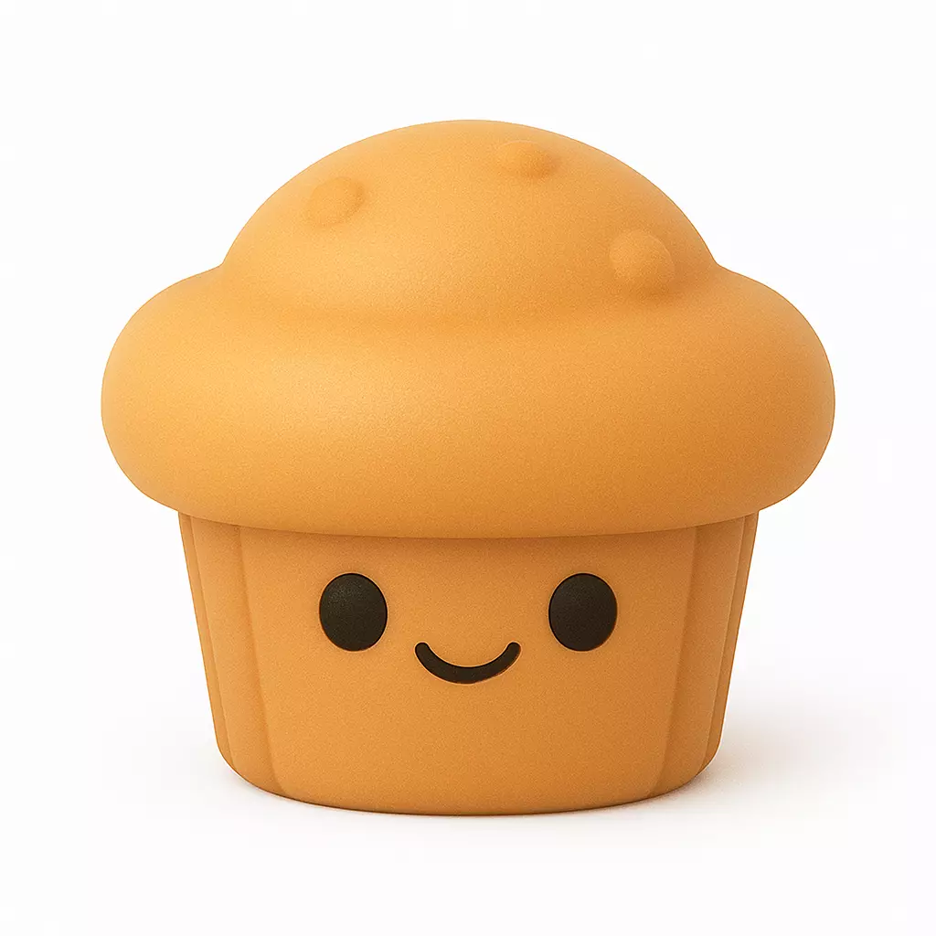 Happy Muffin 3D print model