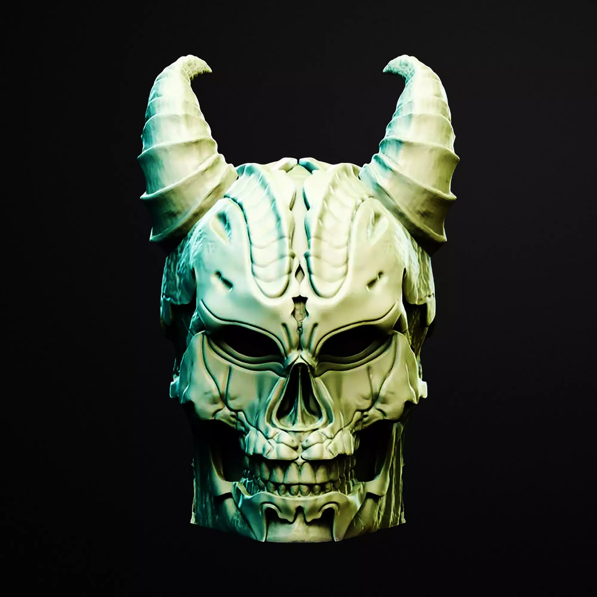 Phantom Skull Jar 3D Printable stl file 3D print model
