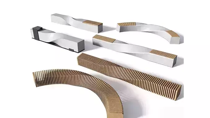 Landscape Seat 3D model