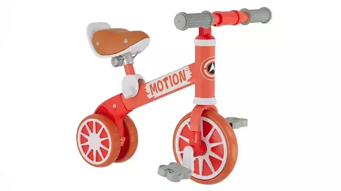Children Bicycle 3D Model