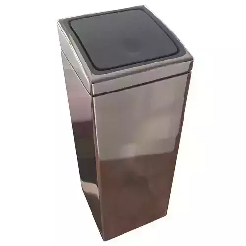Touch Bin 25 Litre - Brilliant Steel
