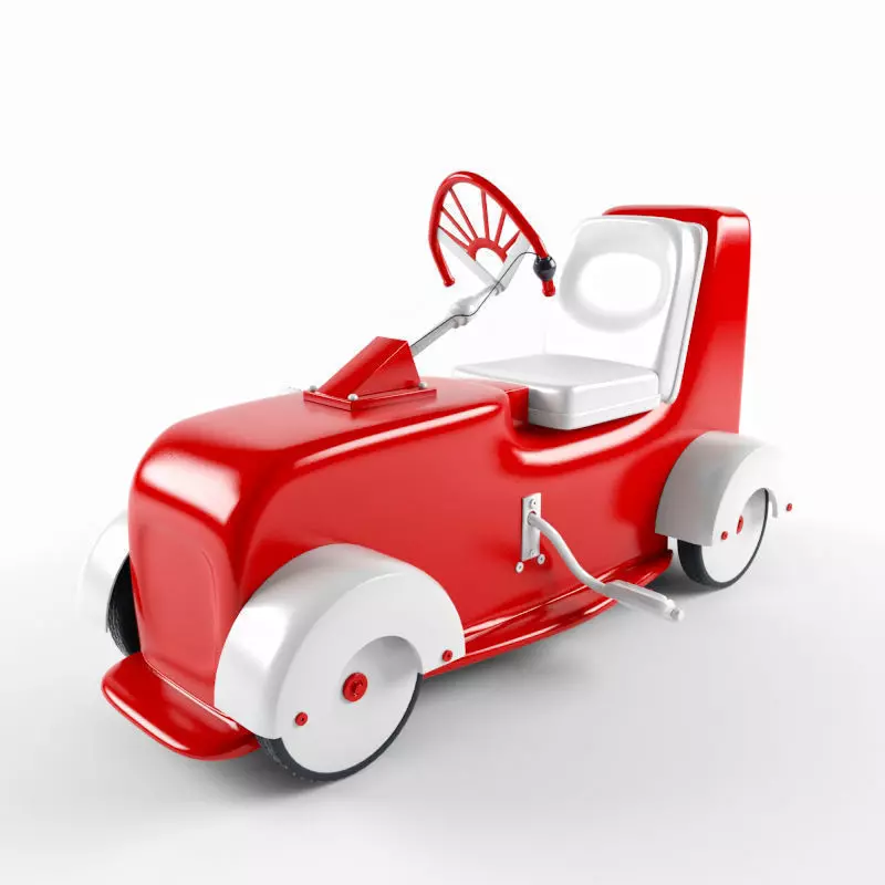 Kids Car 3D model_0