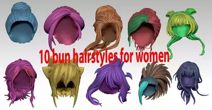 10 bun hairstyles for women