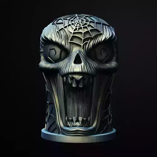 Web Demon Straw Topper 3D Printable Stl File
