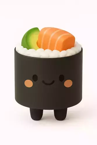 Smiling Sushi Roll