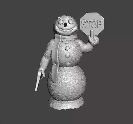 JACK FROST SNOWMAN MINIATURE MODEL FANTASY OR HORROR GAMES RPG