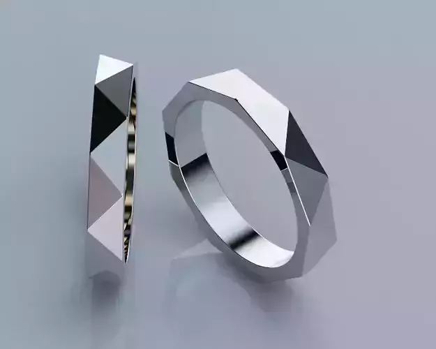 Wedding rings Laurence Signature collection All Sizes version6