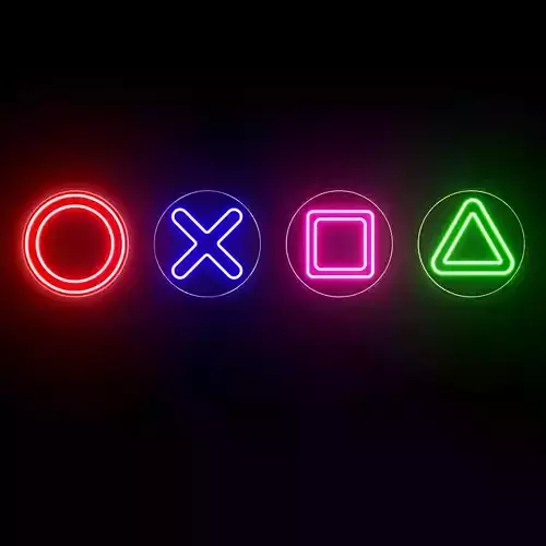 PlayStation Signs Neon Sign