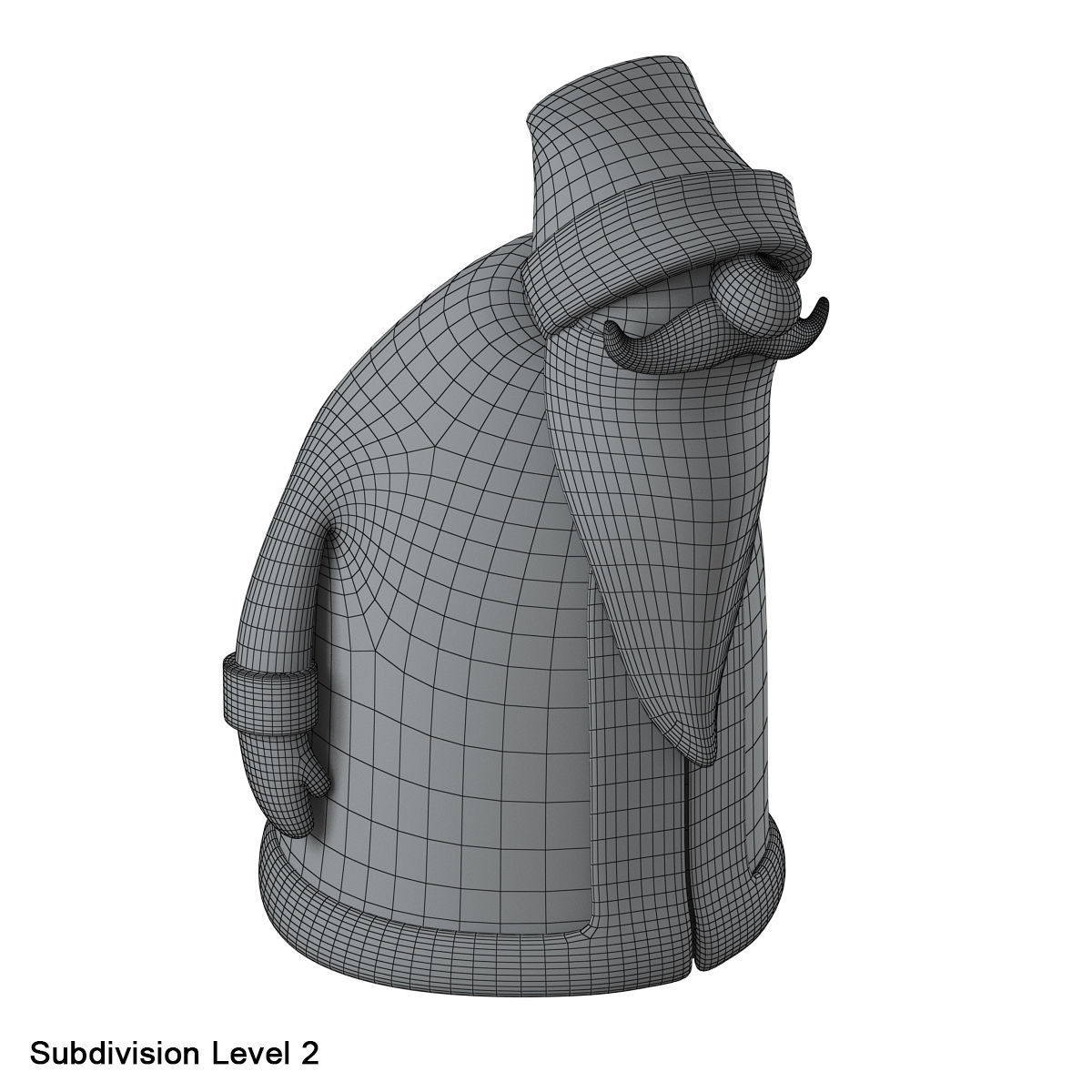 Santa Claus 3D model_4