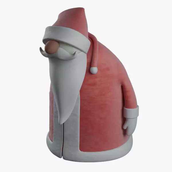 Santa Claus 3D model_0