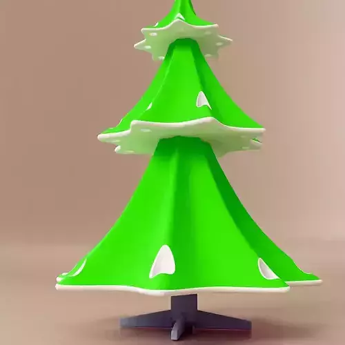 3d printable Christmas tree