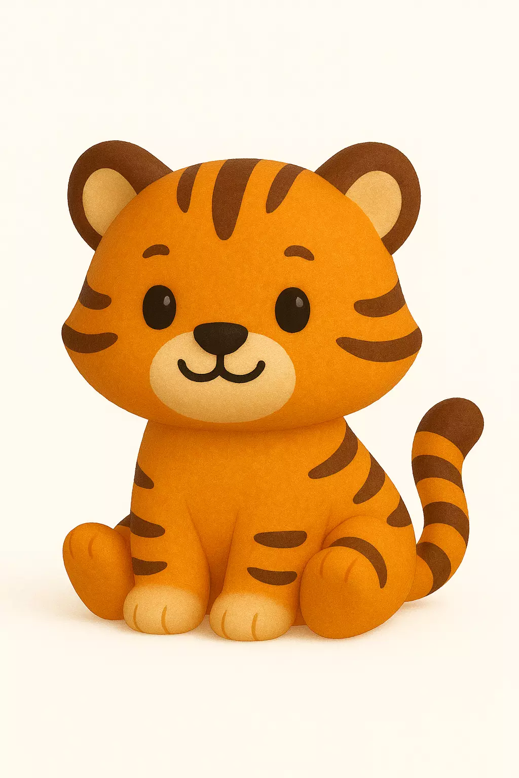 Baby Tiger Cub 3D print model