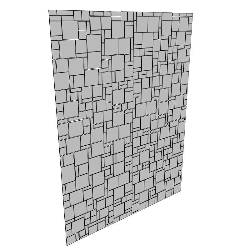 STACKED RUSTIC 3D model_3