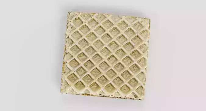 Biscuit V1 - Crispy Chocolate Filled Wafer 3D model 6