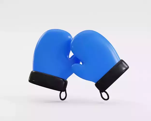 Cartoon Kitchen Linen Gloves