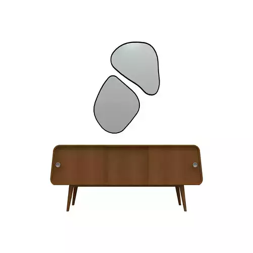 Parametric Mirror and Console for Revit