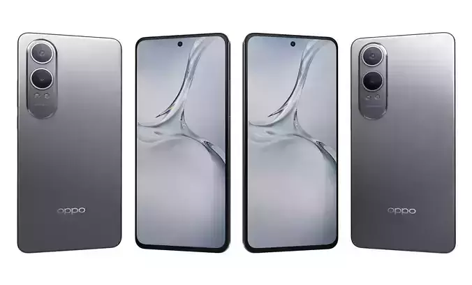 Oppo K12x Gray High Poly