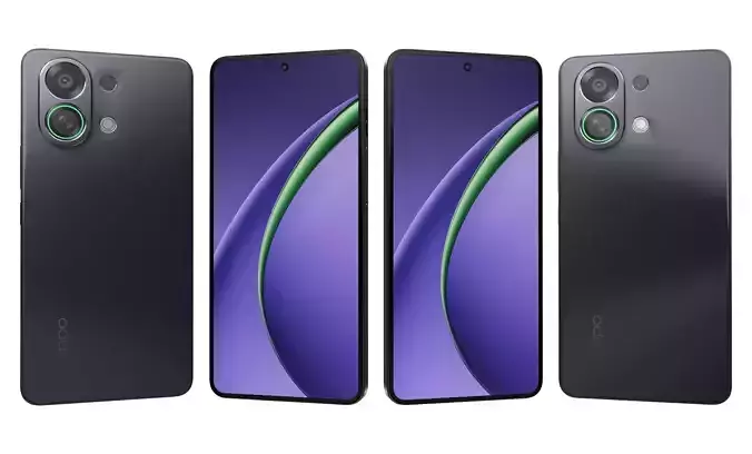 OPPO K13 Turbo Black Warrior High Poly