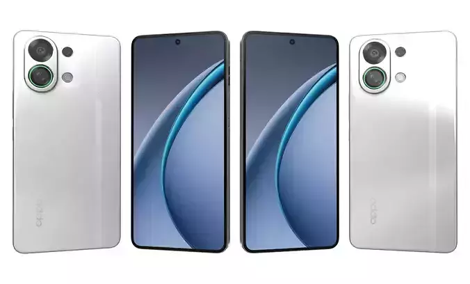 OPPO K13 Turbo Knight White High Poly