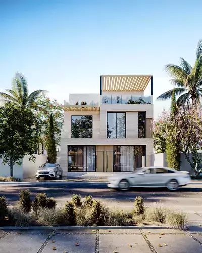 MODERN VILLA - 3008 3D model