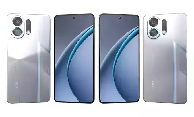 OPPO K13 Turbo Pro Knight Silver High Poly