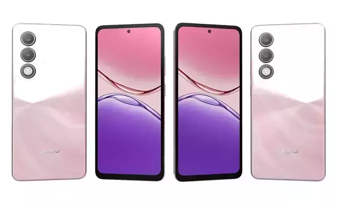 Oppo K13x Pink High Poly