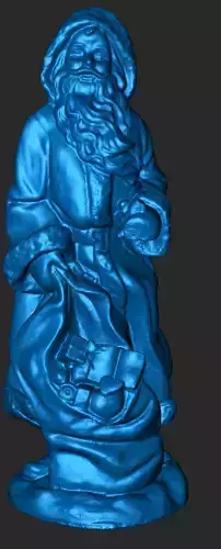 SCULTURA SANTA CLAUSE BABBO NATALE