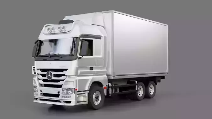 Mercedes Benz Actros Box Truck
