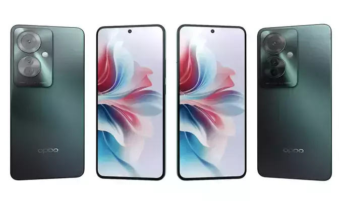 Oppo Reno 11 F Green High Poly