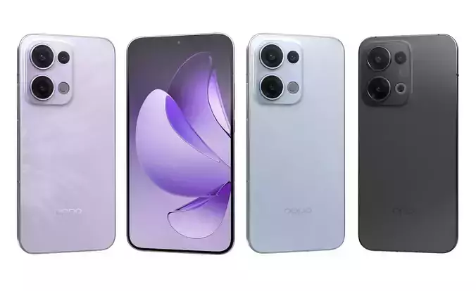Oppo Reno 13 All Colors High Poly