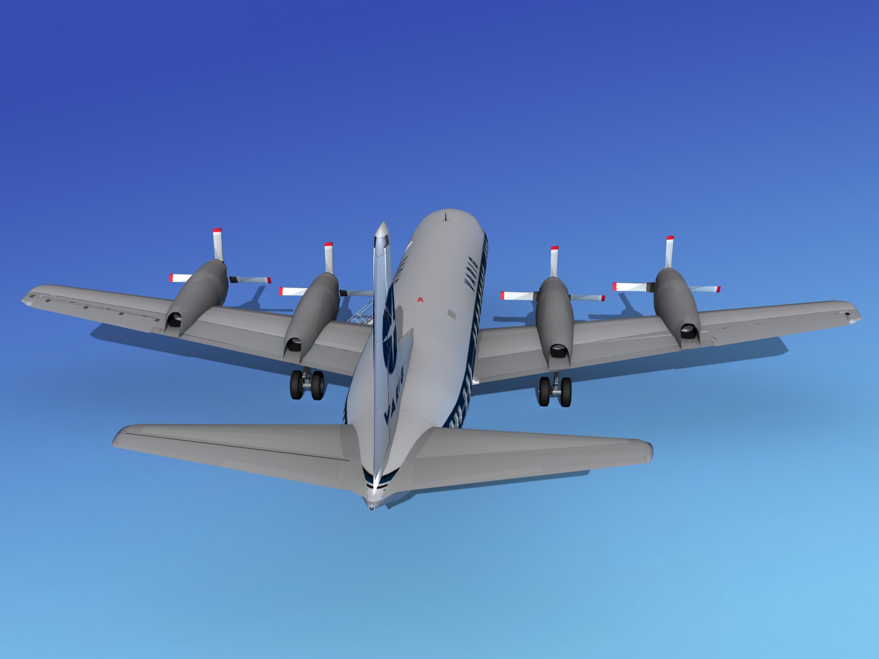 Lockheed L-188 Electra HP Varig 3D model_12