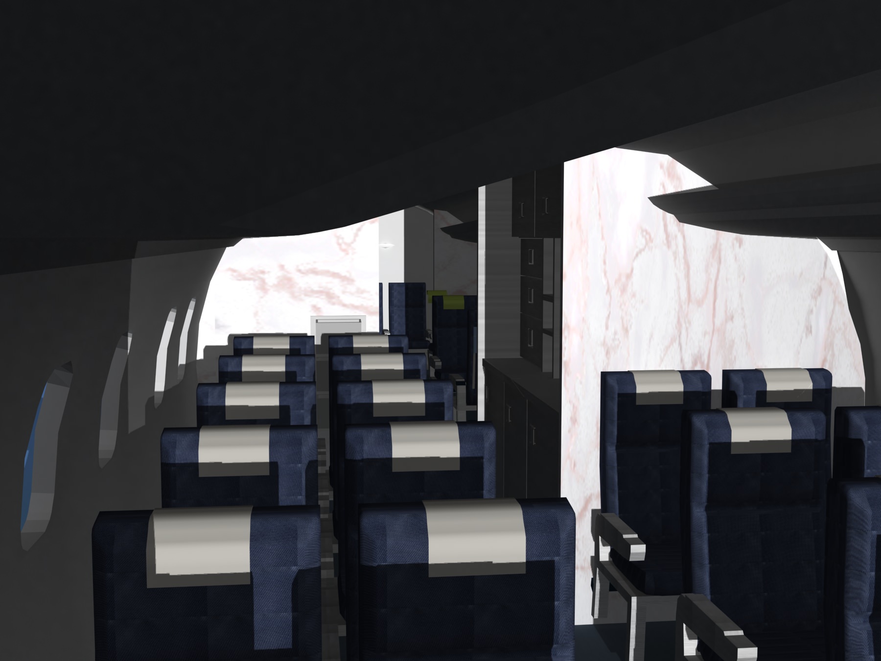 Lockheed L-188 Electra HP Varig 3D model_4