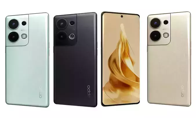 OPPO Reno9 Pro Plus All Colors High Poly