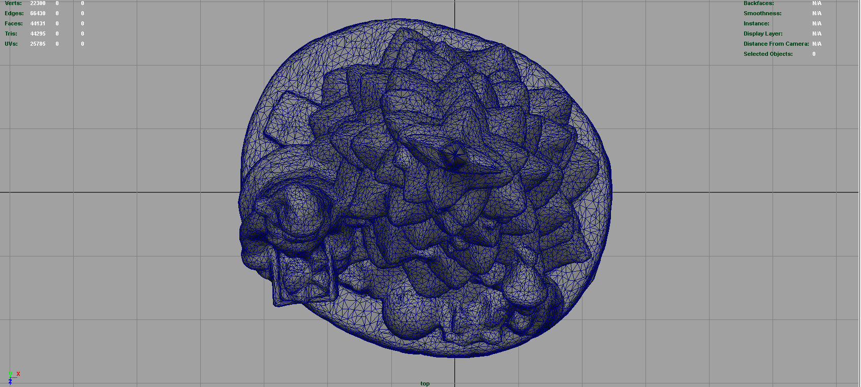 Christmas Tree Low-poly 3D model_10