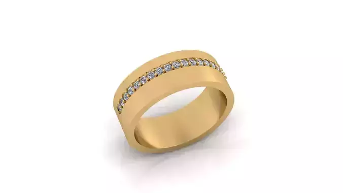 round engagement jewelry ring