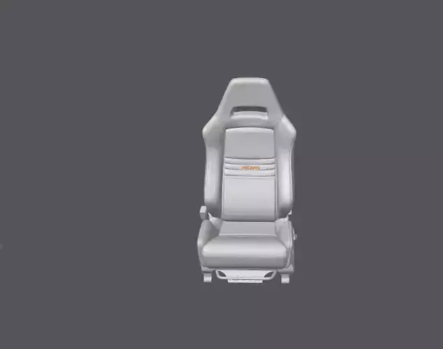 Recaro Style Racing Seat Printable Model