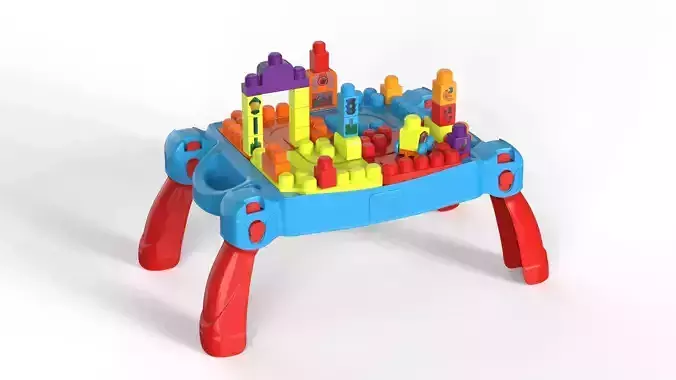 Mega Bloks Build and Learn Table