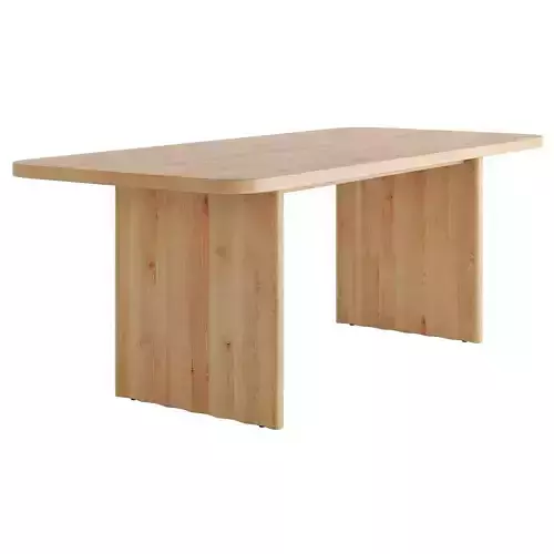 Dante Dining Table 3D model 7