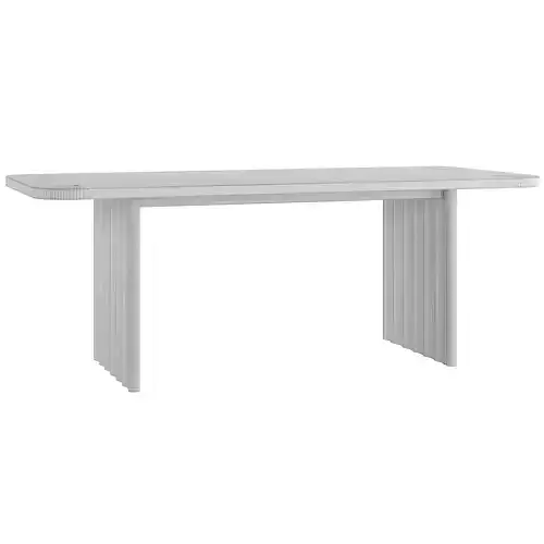 Dante Dining Table 3D model 2