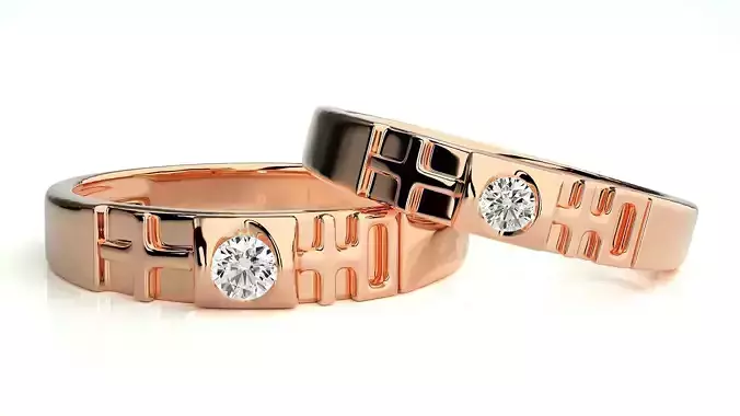 Couple Ring 032