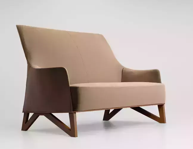 Giorgetti Mobius Sofa  3D model