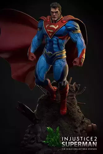 Superman Injustice 2 Statue