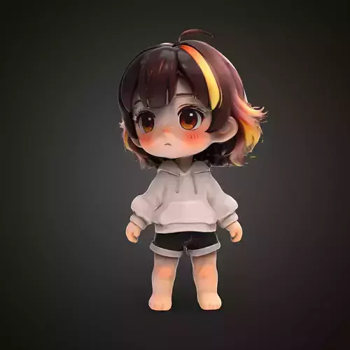 Chibi girl character