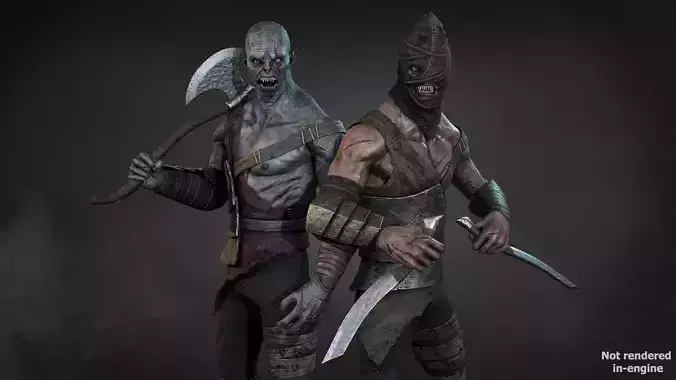 Orc Thief Game Ready