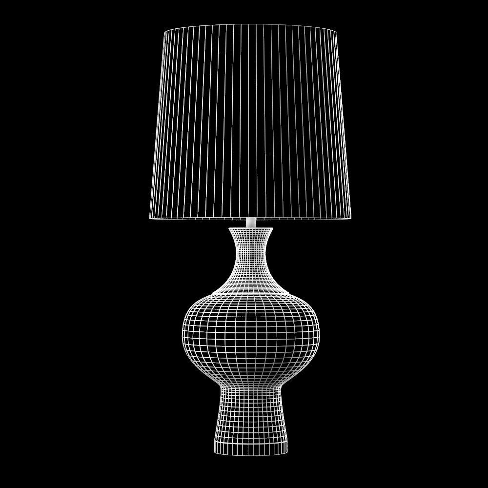 Porta Romana - Zulu Lamp 3D model_1