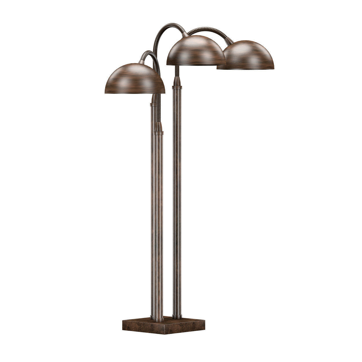 Porta Romana - ARC LAMP BRONZE SLB64 3D model_1